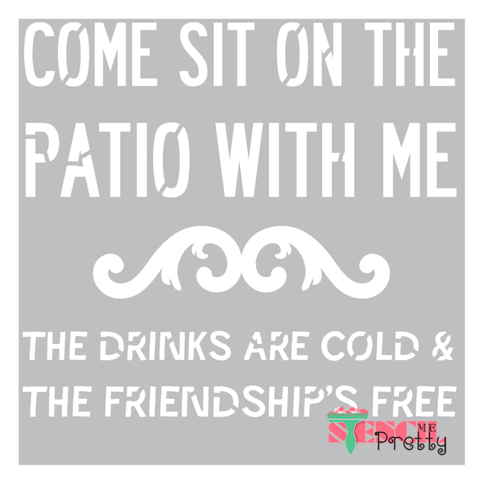 friendship stencil