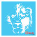 african lion stencil