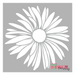 sunflower stencil
