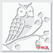 bird stencil