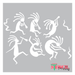 kokopelli stencil