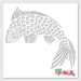 chinese abundance symbol stencil