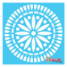 round tribal stencil