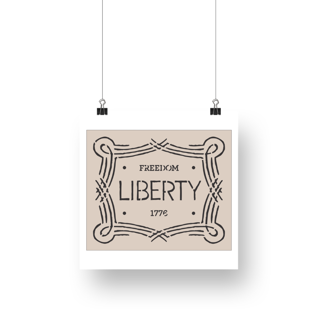 1777 stencil