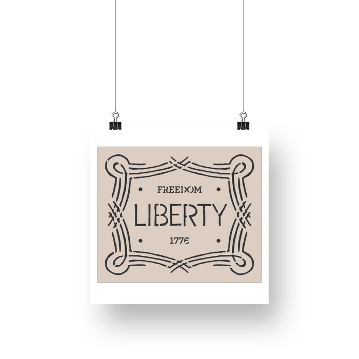 1777 stencil