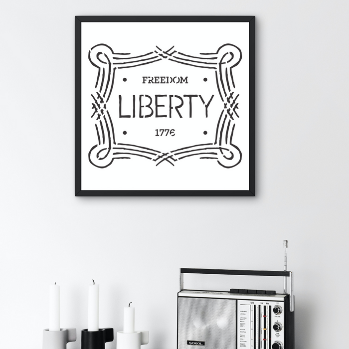 1776 stencil
