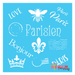 parisien stencil