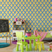 moroccan wall stencil