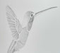 hummingbird stencil