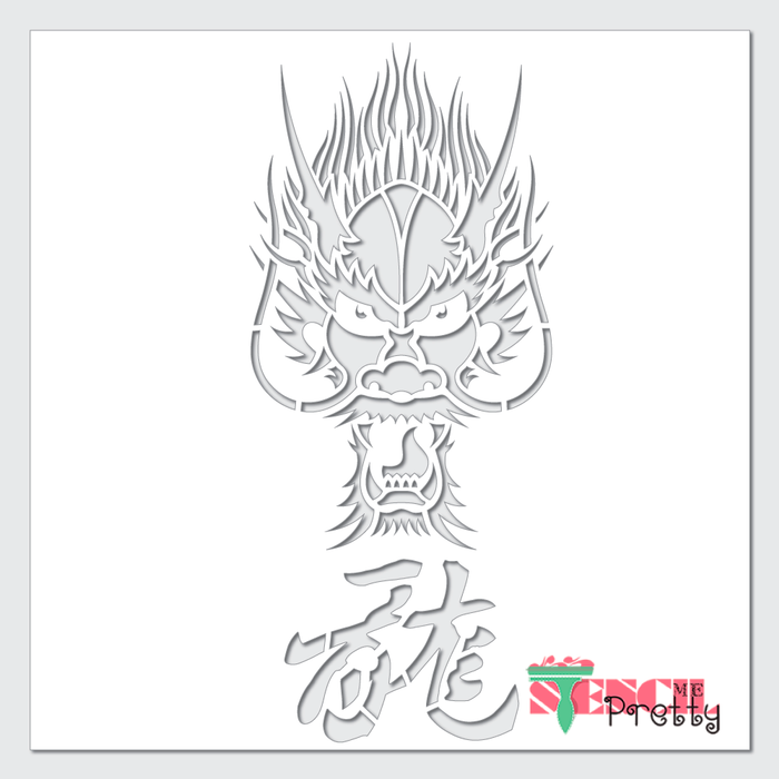 dragon stencil
