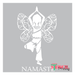 yoga stencil