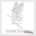 sweet dreams stencil