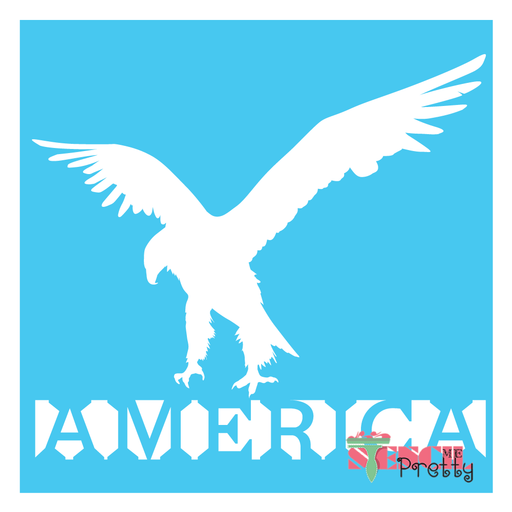 american eagle stencil