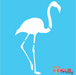 flamingo stencil