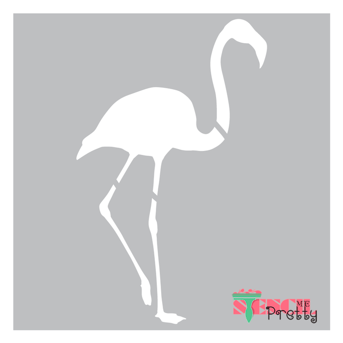 flamingo stencil