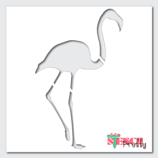 flamingo stencil