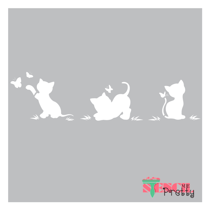 kitten stencil