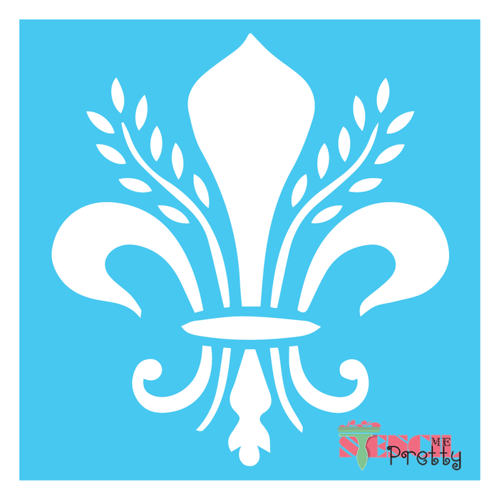 fleur de lis stencil