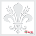 fleur de lis stencil