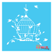birds stencil