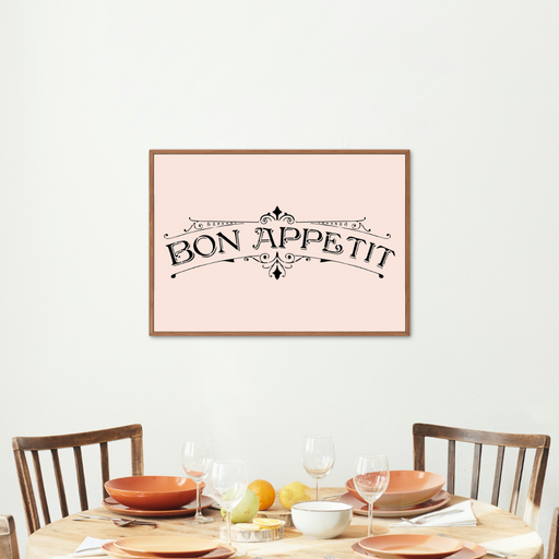 bon appetit stencil