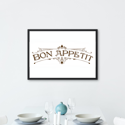 bon appetit stencil