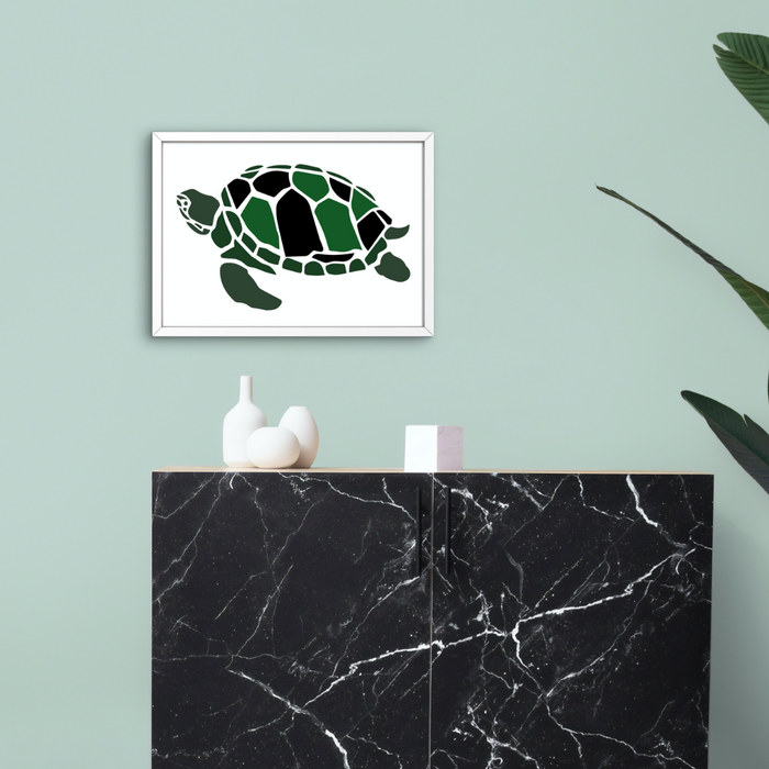 sea turtle stencil