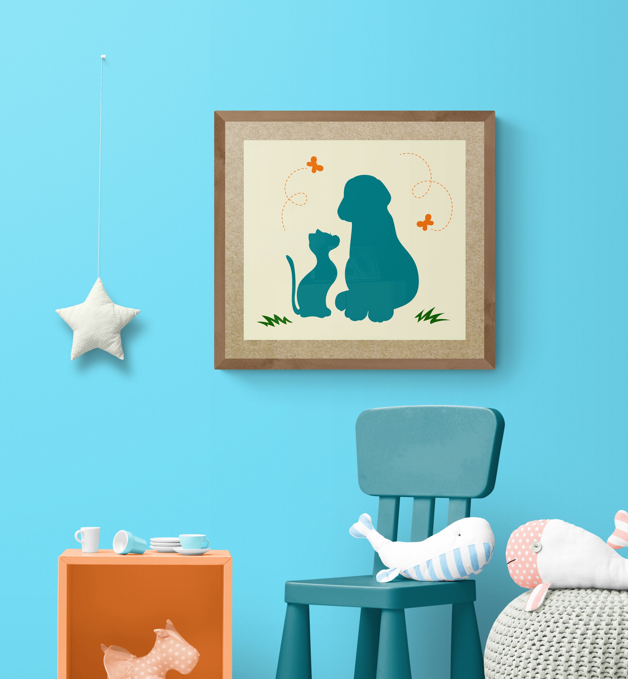 dog stencil