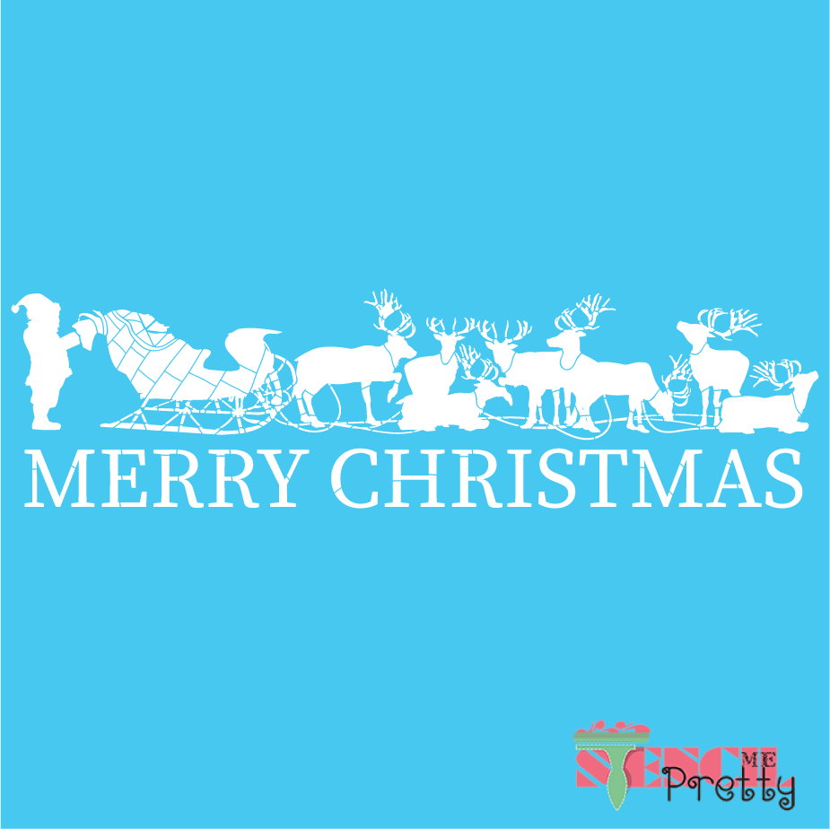 santa stencil