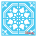 spanish tile stencil