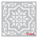 iranian tile stencil