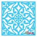 elegant wall stencil