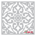 elegant wall stencil