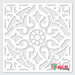 elegant wall stencil