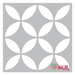 geometric Japan  pattern stencil