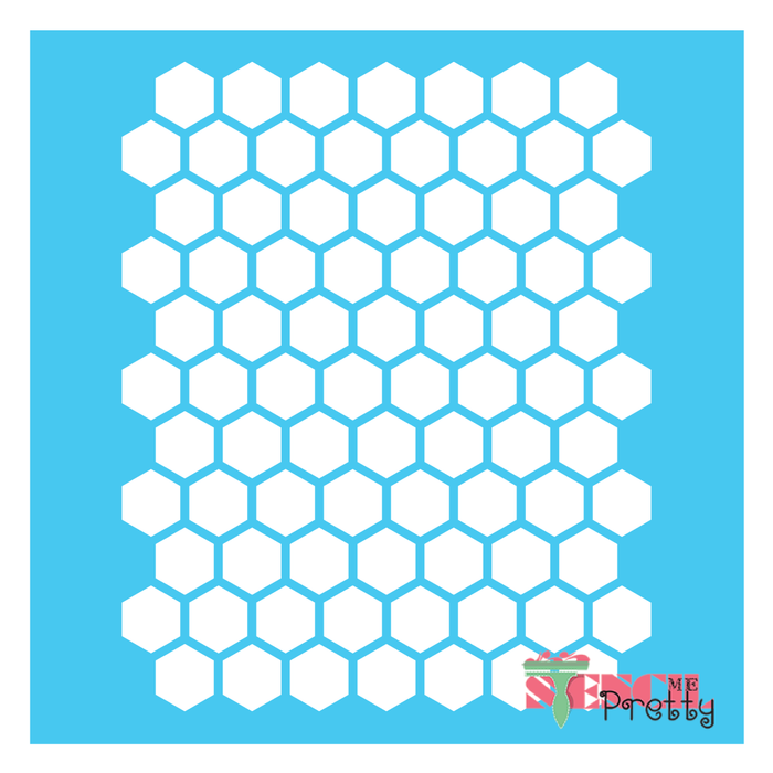 honeycomb stencil