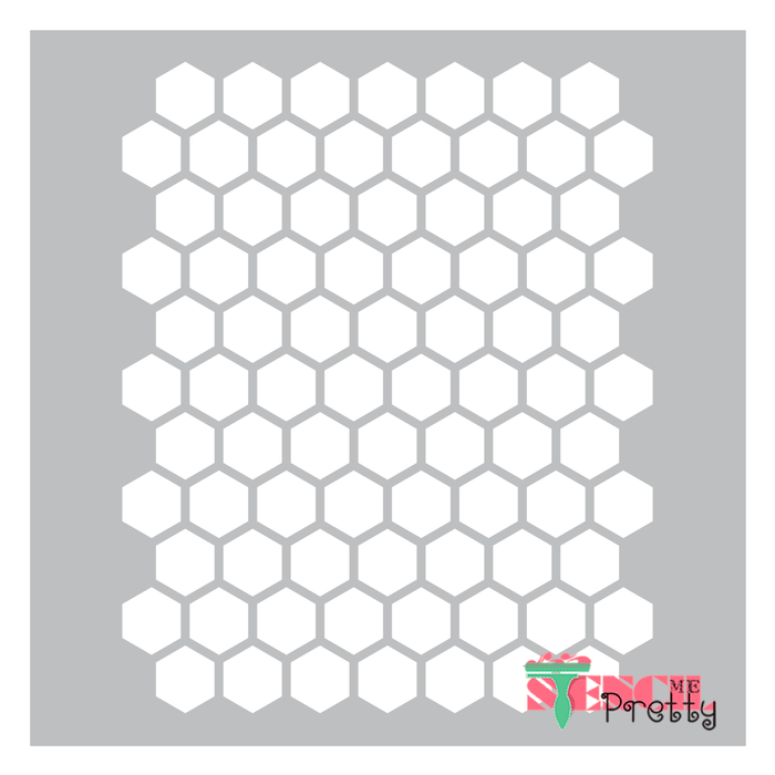 honeycomb stencil