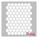 honeycomb stencil