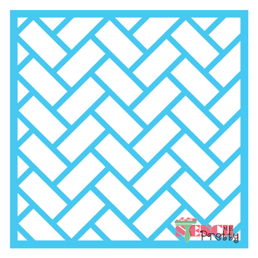 brick tile stencil