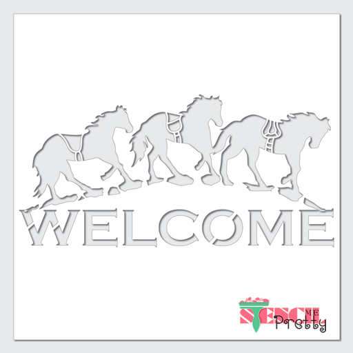 horse stencil