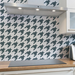 houndstooth pattern stencil