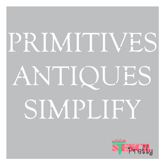 simplify stencil