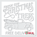 christmas decor stencil