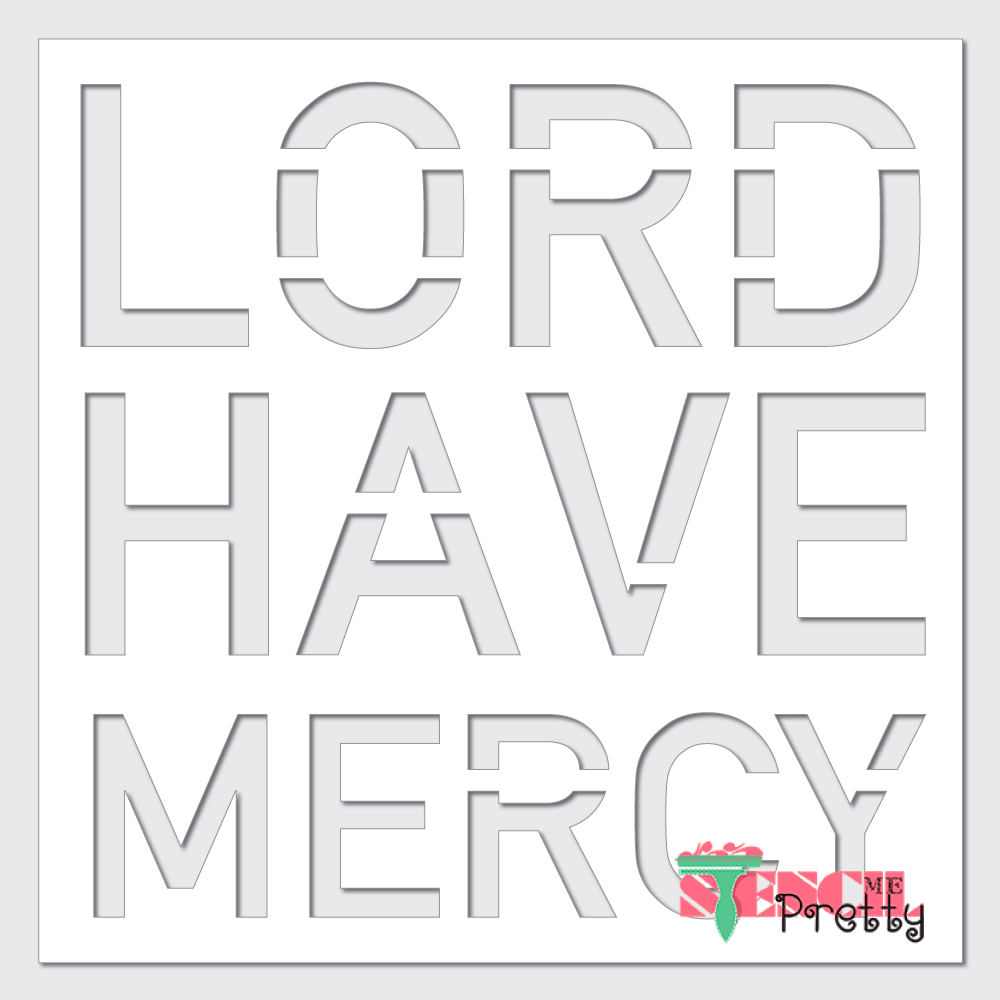 Prayer Stencil