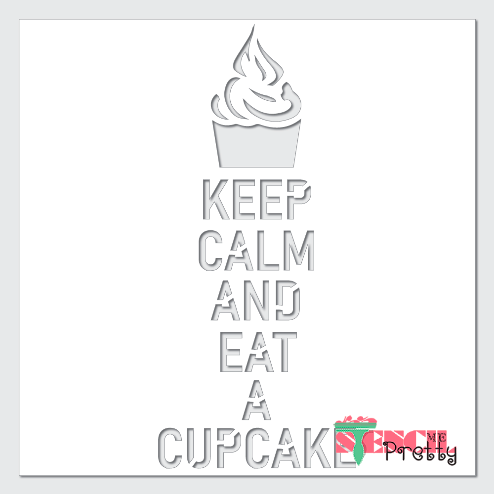 keep calm stencil