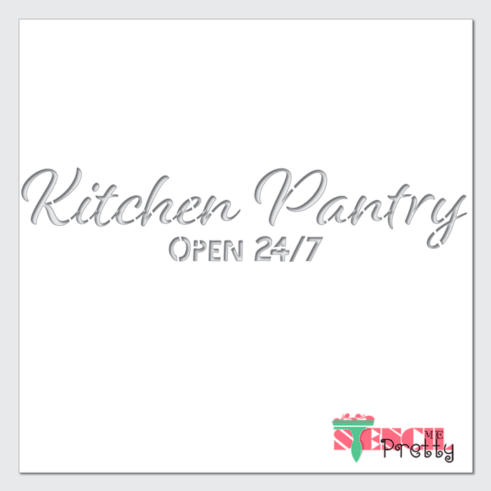 pantry stencil