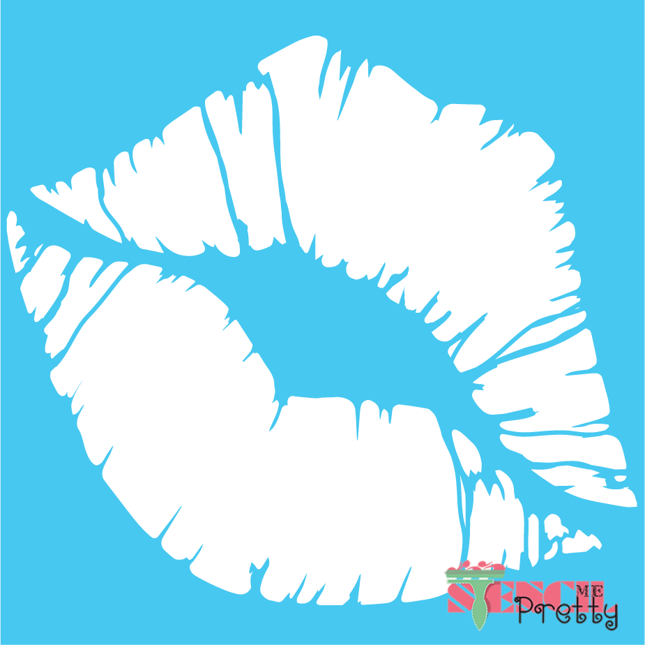 smooch stencil