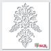 accent wall stencil