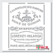 french perfume stencil