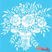 flower stencil